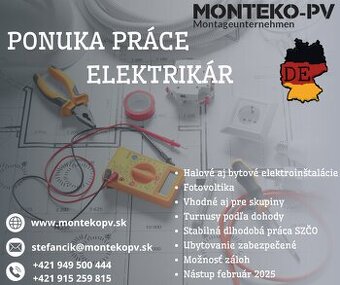 Elektrikár NEMECKO