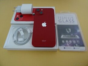 iPhone 13 128GB RED - ZÁRUKA 1 ROK - DOBRÝ STAV - 1