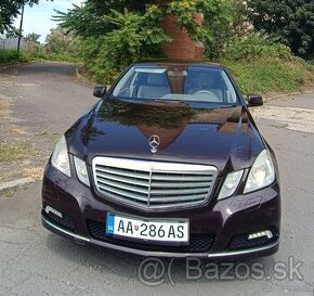 Mercedes E 350 CGI kúpený v SR r.v.2009