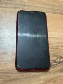 Predám Apple iPhone 11 64GB RED známky používania.