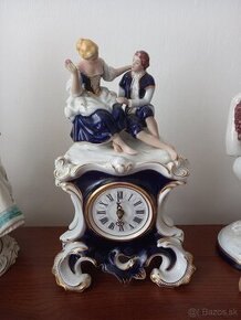 Predám porcelánové hodiny royal dux