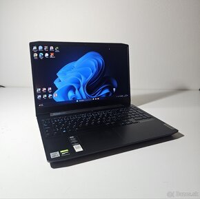 Herný notebook Lenovo i7 GTX 1650 ti RAM 16 GB 120 hz