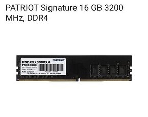 16Gb DDR4 3200mhz