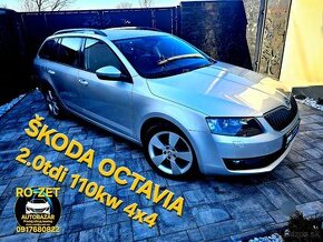 Škoda octavia 3 combi 2.0tdi 110kw 4x4