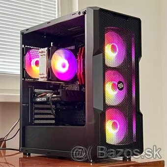 HERNÝ PC- RTX 4060/ Ryzen 5 5600x/ 32gb ram/ 1tb Ssd