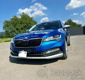 ŠKODA SUPERB III, SCOUT 2.0 TDI, 140KW, VIRTUAL, RACE BLUE - 1