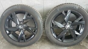 17''orig.ZIMNA SADA Al.ŠKODA5x112 R17ET46 Continental - 1