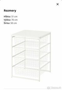 Úložná kombinácia jonaxel ikea