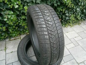 Predám 2x zimné pneu Pirelli 235/55 R19 105HXL - 1