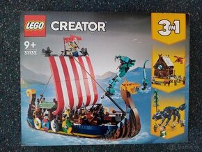 31132 LEGO Creator 3 in 1 Viking Ship and the Midg