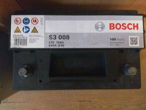 Autobateria baterka akumulator bosch S3 70Ah