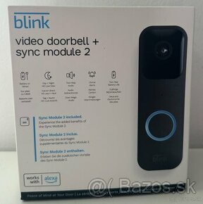 ✅Blink Video Doorbell + sync module 2