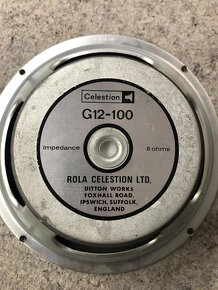 Rola Celestion G12-100 8ohm r.1982