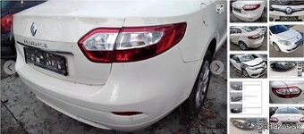 RENAULT FLUENCE 1.6 2015 predám DVERE, MOTOR H4MD7, MASKA