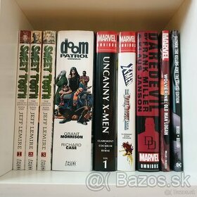 Omnibusy Daredevil, X-Men, Doom Patrol a iné