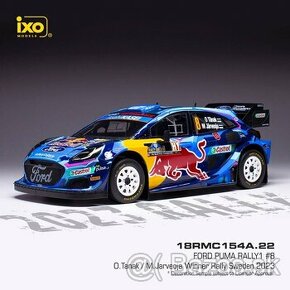 Modely Ford Puma Rally1 1:18 IXO