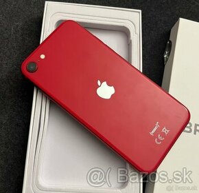 Iphone SE 2020 64GB product red - 100% batéria