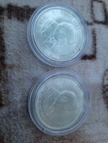 Strieborne mince Tiso