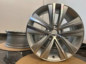 original alu kola vw sharan r18 5x112 toulon 7N0601025F DPH - 1