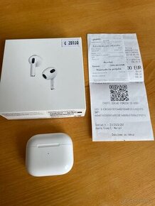 AirPods 3, krabička ľavé sluchadlo