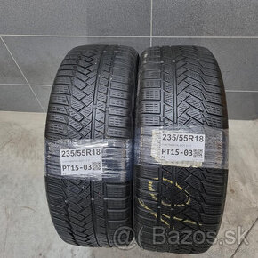 Zimné pneumatiky 235/55 R18 CONTINENTAL DOT5117