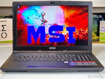 Herný notebook MSI GL62 | i5-6300HQ | GTX 950 | 12GB