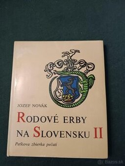 Jozef Novák: Rodové erby na Slovensku II (1986)