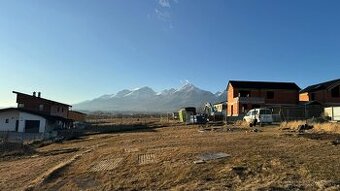 Slnečný pozemok v obci Mlynica (okres Poprad)