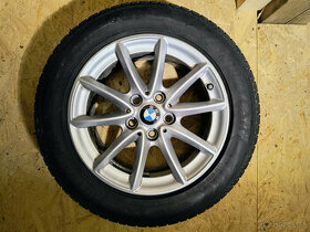 Predám hliníkové disky BMW + zimné pneumatiky_205/60R16 92H - 1