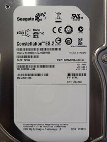 3TB HDD Seagate Constellation ES.2, 3.5" Enterprise SAS