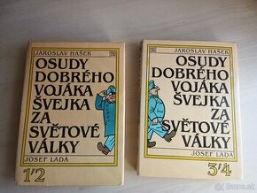 2 KNIHY OSUDY DOBREHO VOJAKA SVEJKA ZA SVETOVE VALKY - 1