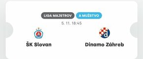 Slovan - Dinamo Zahreb