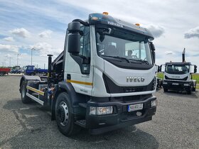 IVECO 180E28 + RUKA HIAB + NOVÝ NOSIČ KONTAJNERU 10T