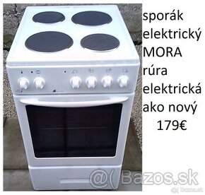 predám elektrický sporák - aj plynový