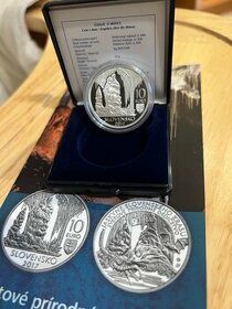 10 EUR Ag Jaskyne Slov krasu proof rok 2017