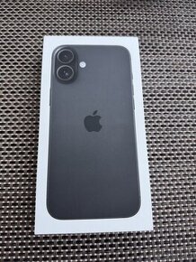 Novy Apple IPhone 16 Plus 128GB Black