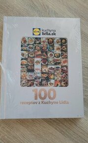 Kuchárska kniha Lidl -100 receptov-nová, zabalená