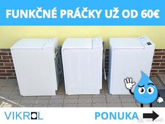 Funkčné Práčky od 60€ ✅