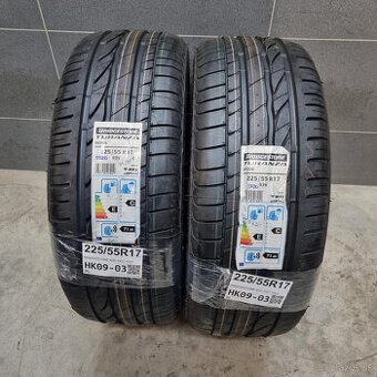 Letné pneumatiky 225/55 R17 BRIDGESTONE DOT5020