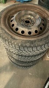 Toyota disky, letna a zimna sada pneumatík - 185/60R15 - 1