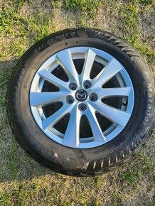 Predám elektrony MAZDA CX5 R17 5x114,3 pneu 225/65R17 - 1