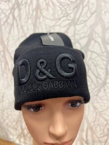 Cierna ciapka dolce a gabbana