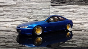 Predam model Peugeot 406 Coupe tuning v mierke 1:18