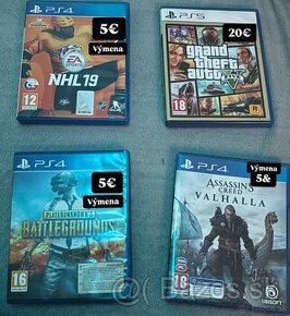 Hry na ps4 a ps5