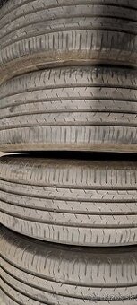 Predám 4ks jazdené letné 235/65r17-10V Continental