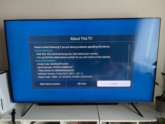 Samsung smart TV QLED, 65 palcov