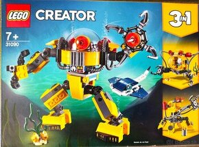 LEGO Creator 3 v 1 Robot, ponorka, žeriav 31090