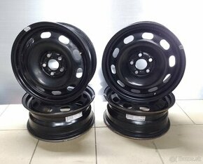 Plechové disky 5x100 R15 - VW, Audi, Škoda, Seat