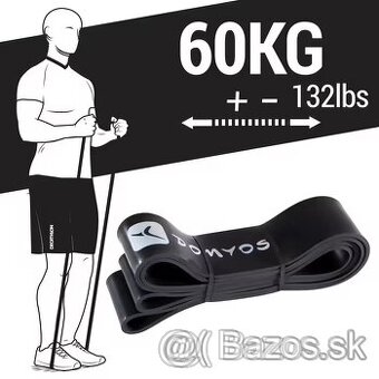 Posilňovacia guma CORENGTH/DECATHLON  60 kg   -   za 1/2ceny - 1