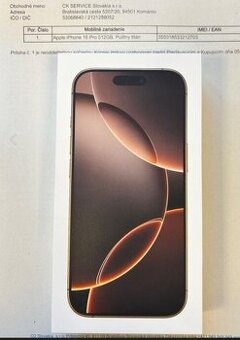 Iphone 16 Pro 512GB